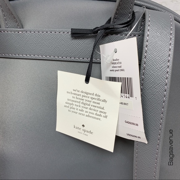 Kate spade Bradley Wilson road backpack smokypearl - Picture 4 of 8